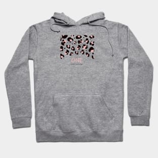 Animal print. Wild leopard print pattern Hoodie